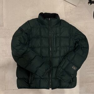 Vintage L.L. Bean puffer jacket in dark green